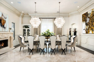 Fratantoni Design Luxury Dining Room in New Jersey